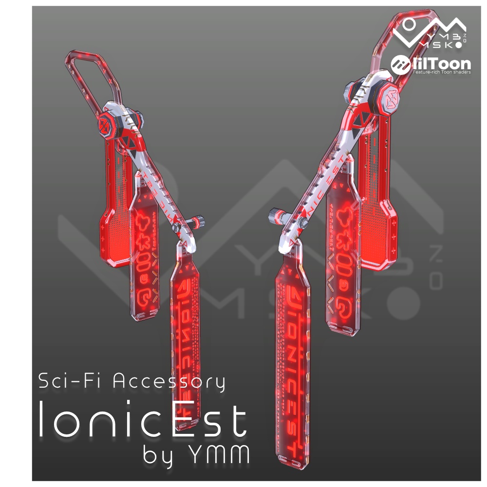 3Dモデル「IonicEst」PB対応 カラバリ8色有