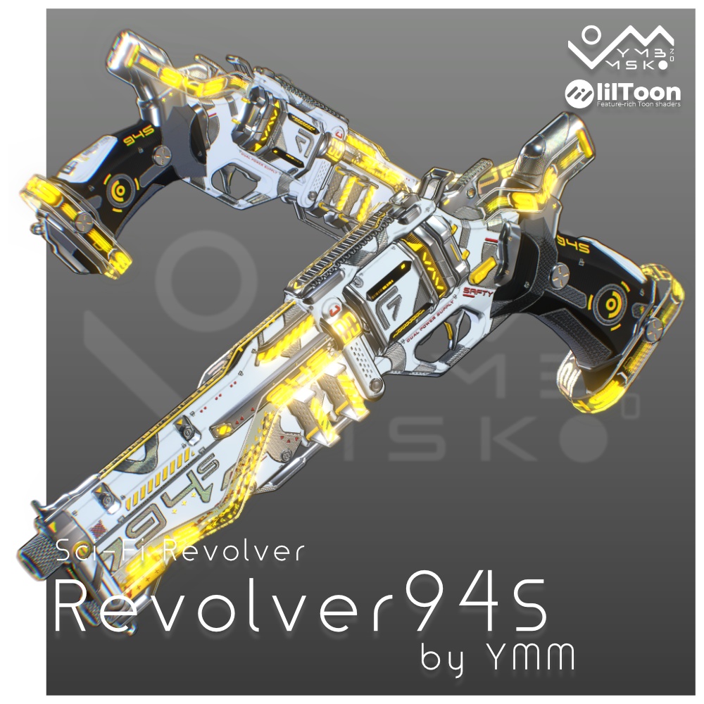 3Dモデル「Revolver94S v2.0」カラバリ有