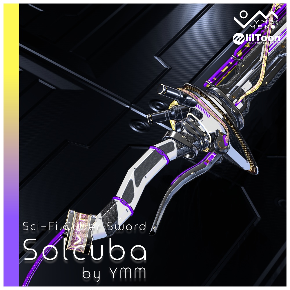 3Dモデル「Solcuba v1.0」PB対応 カラバリ10色有