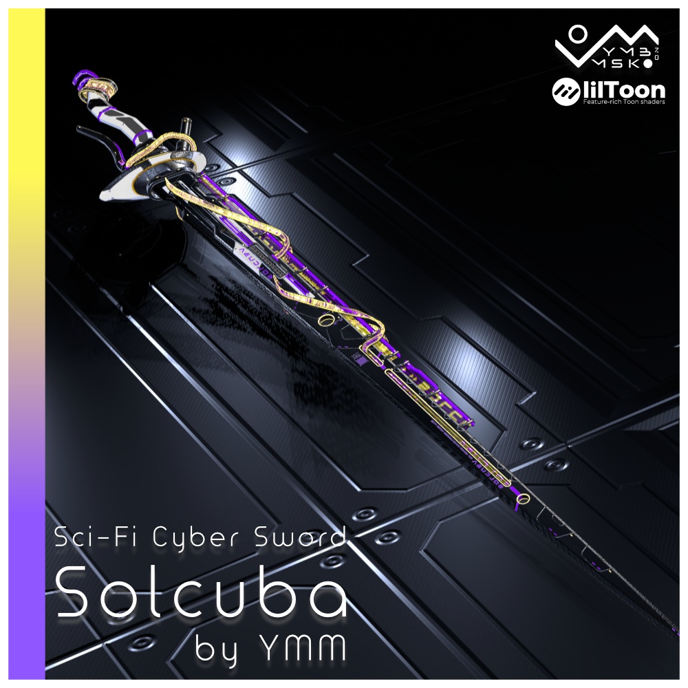 3Dモデル「Solcuba v1.0」PB対応 カラバリ10色有