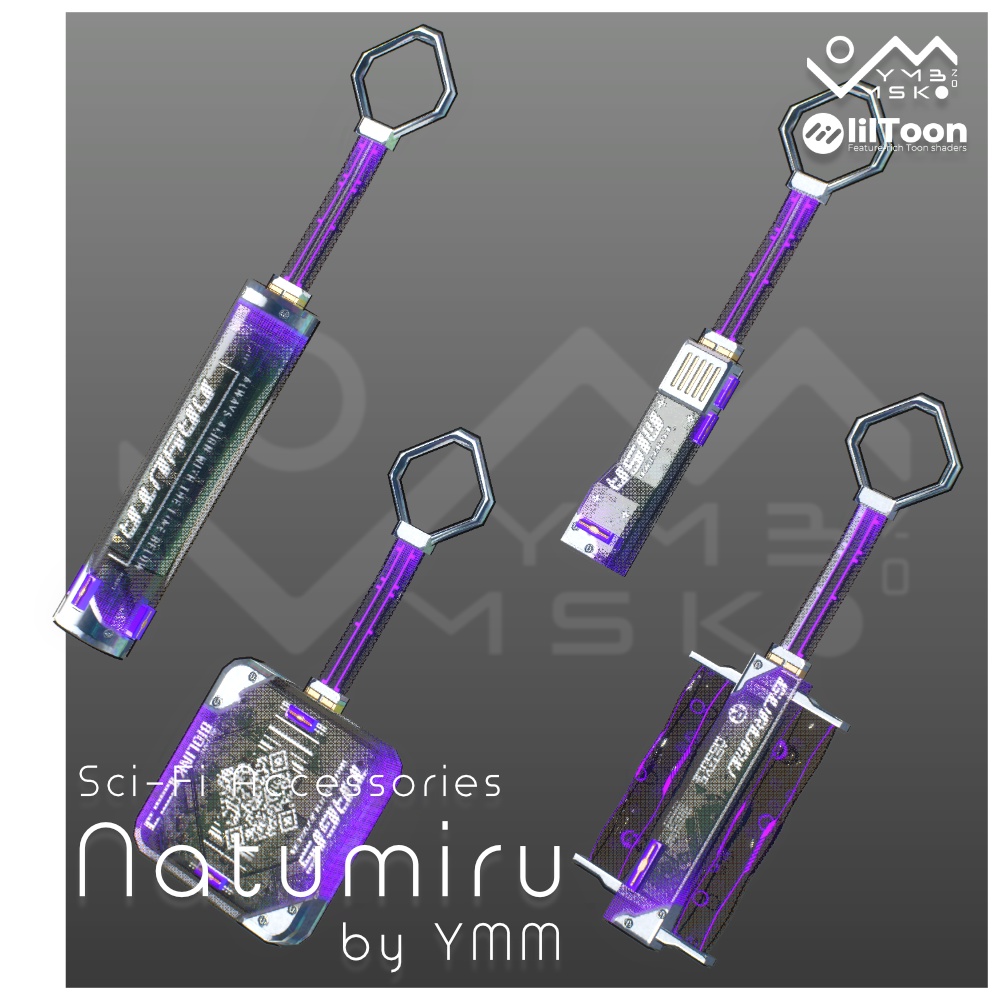 3Dモデル「Natumiru v1.0」PB対応 カラバリ7色有