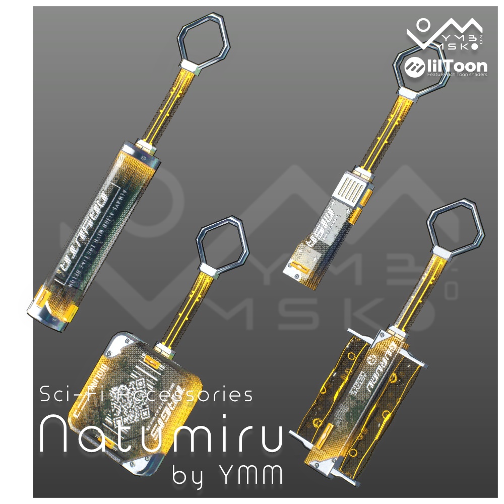 3Dモデル「Natumiru v1.0」PB対応 カラバリ7色有