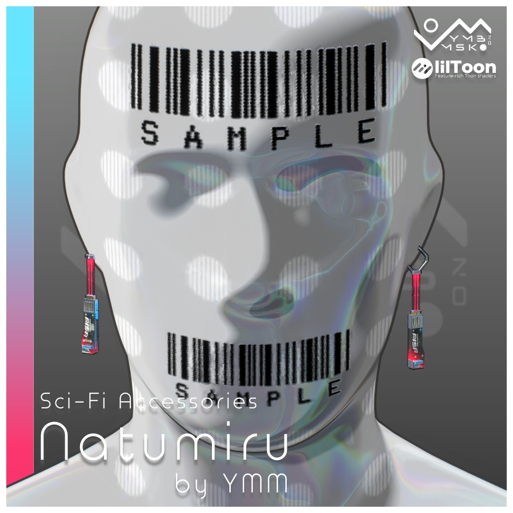 3Dモデル「Natumiru v1.0」PB対応 カラバリ7色有