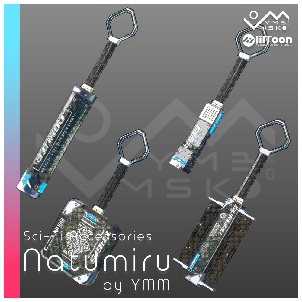 3Dモデル「Natumiru v1.0」PB対応 カラバリ7色有