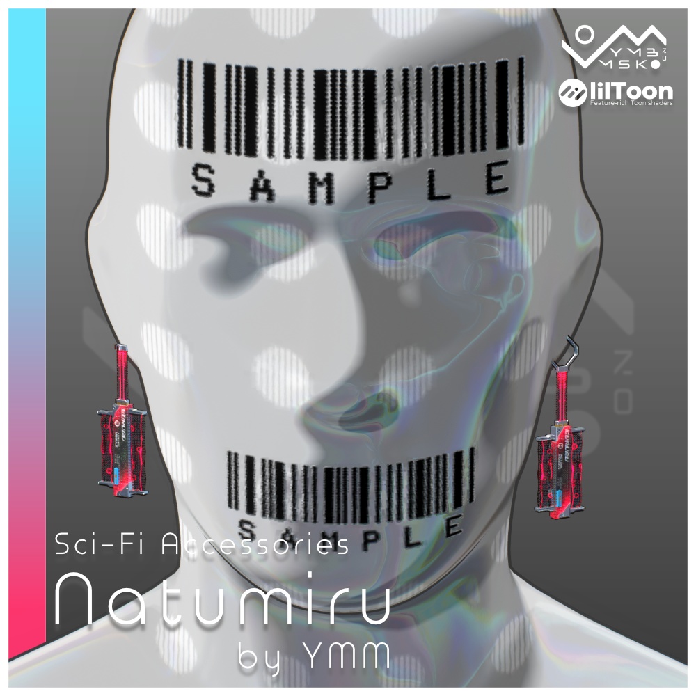 3Dモデル「Natumiru v1.0」PB対応 カラバリ7色有