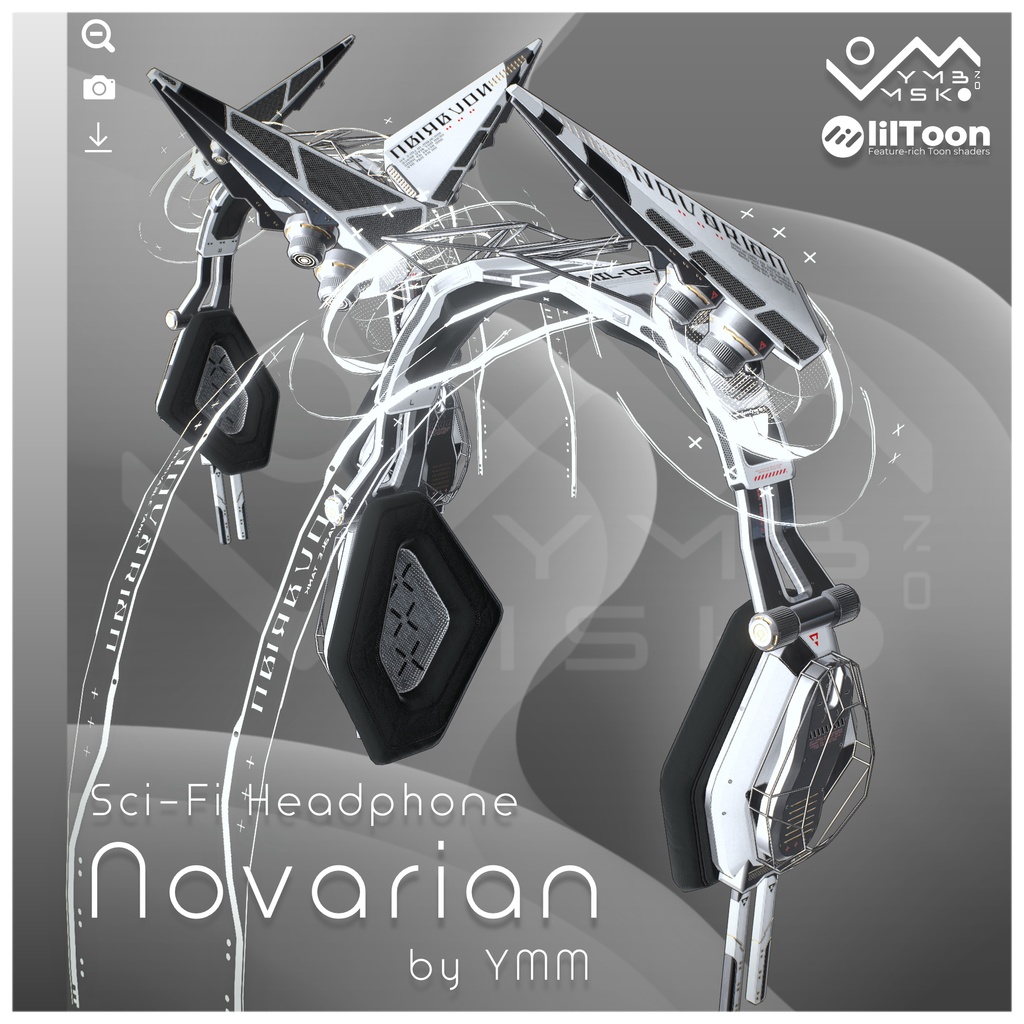 3Dモデル「Novarian v2.0」PB対応 カラバリ10色有