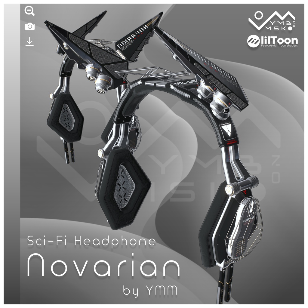 3Dモデル「Novarian v2.0」PB対応 カラバリ10色有