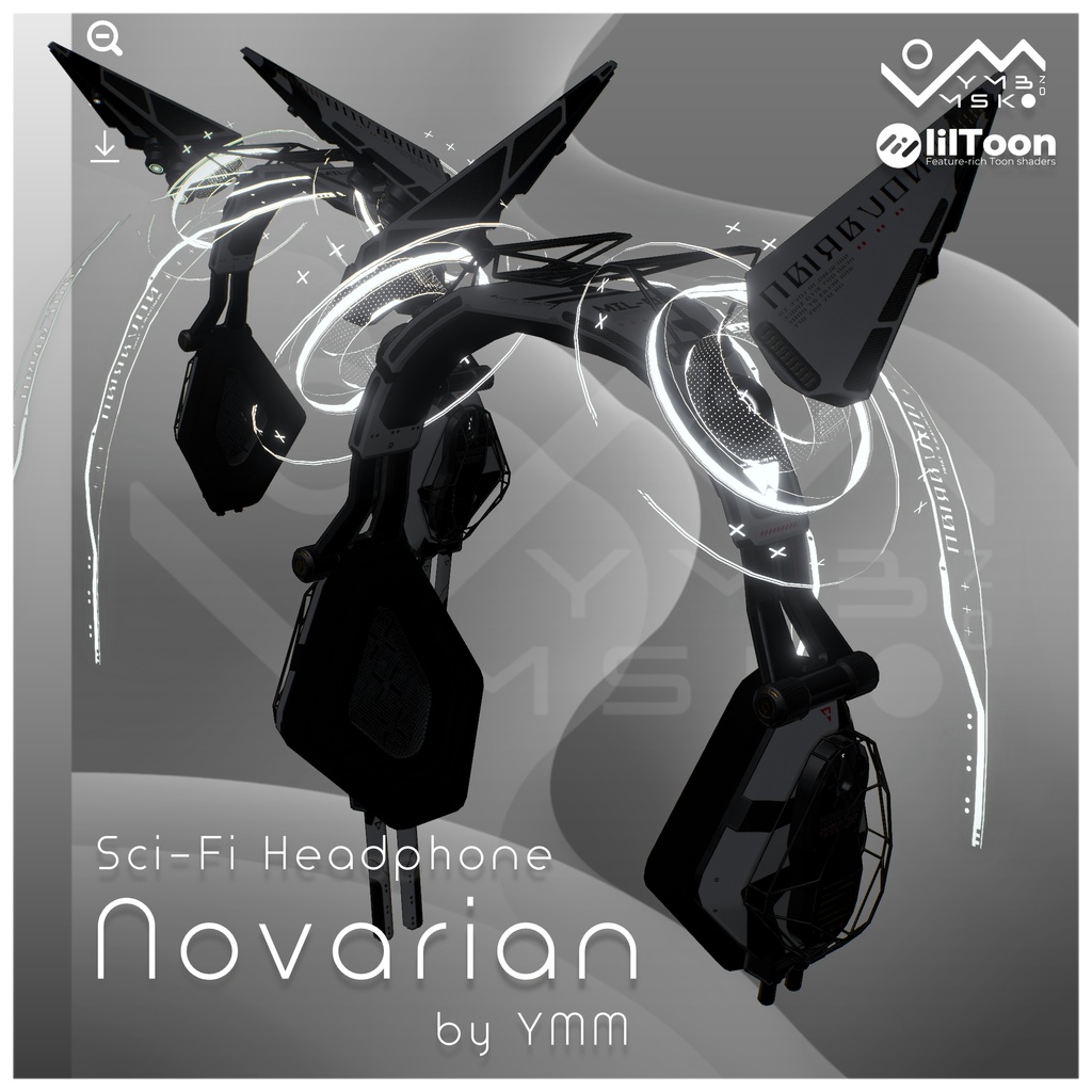 3Dモデル「Novarian v2.0」PB対応 カラバリ10色有