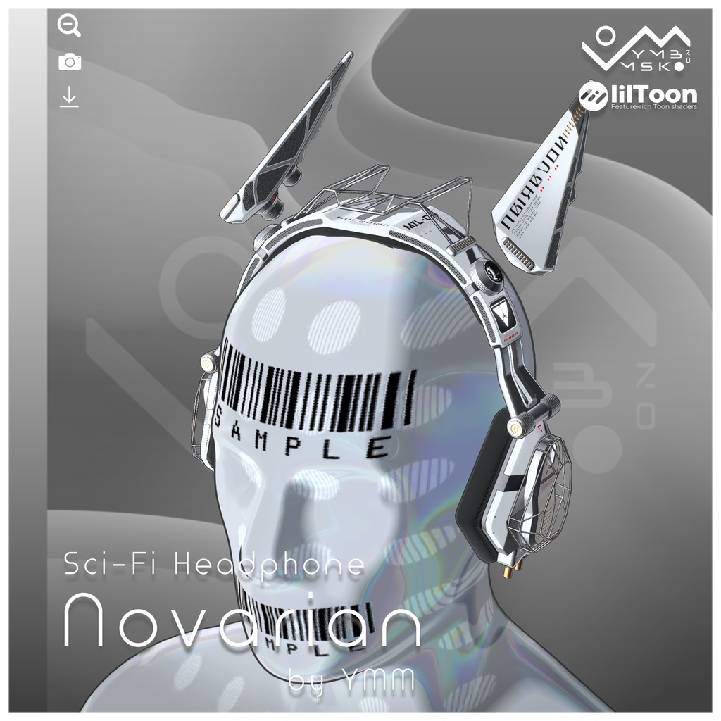 3Dモデル「Novarian v2.0」PB対応 カラバリ10色有