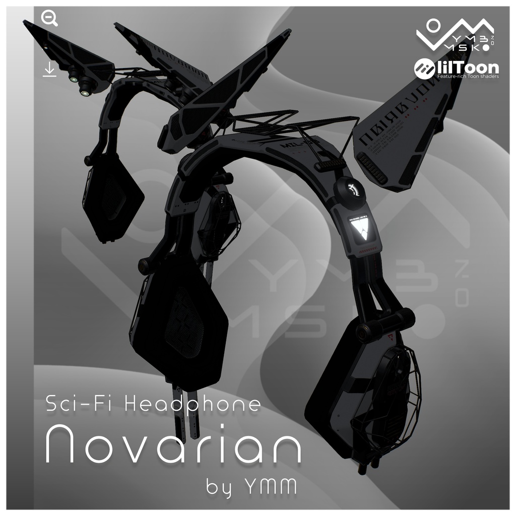 3Dモデル「Novarian v2.0」PB対応 カラバリ10色有
