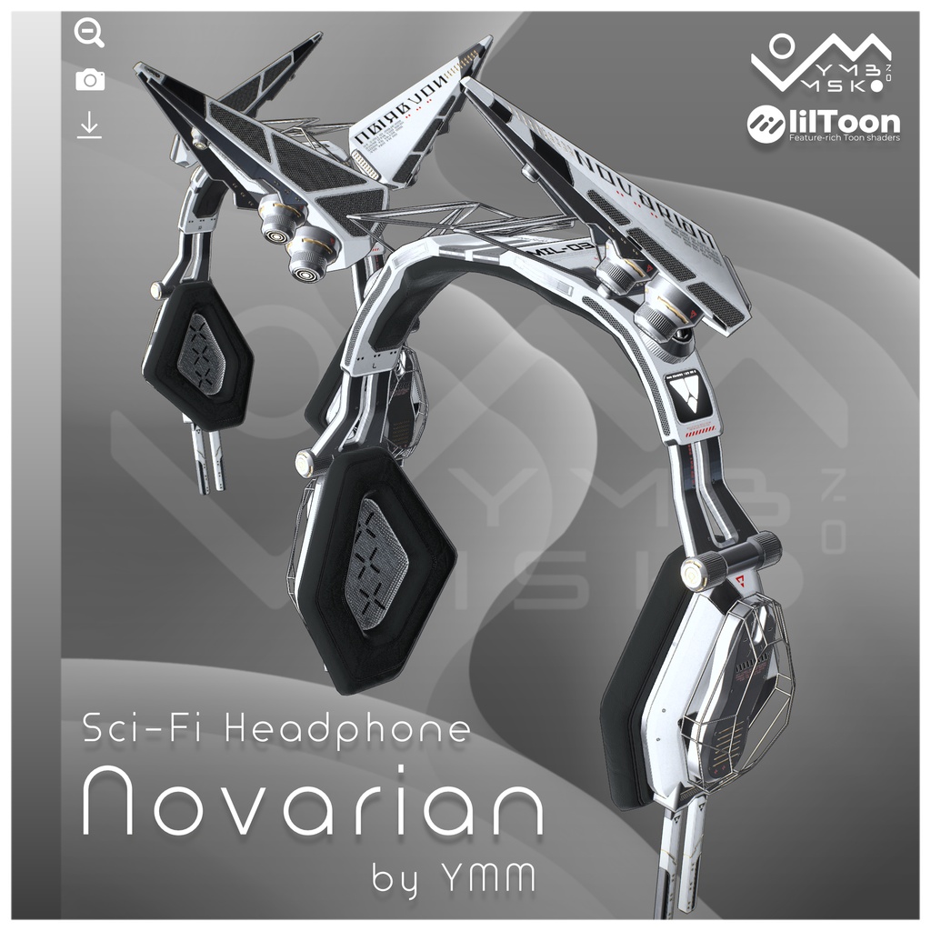 3Dモデル「Novarian v2.0」PB対応 カラバリ10色有