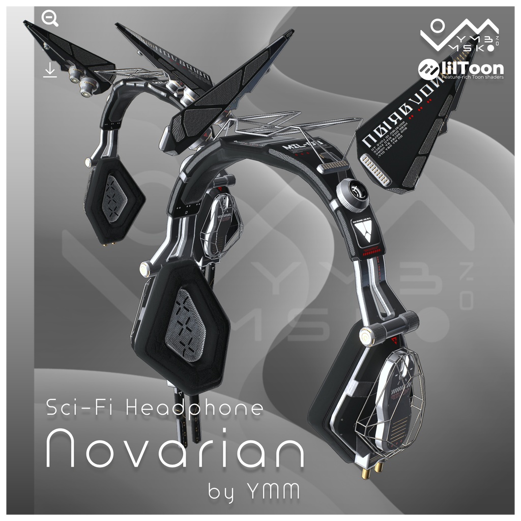 3Dモデル「Novarian v2.0」PB対応 カラバリ10色有