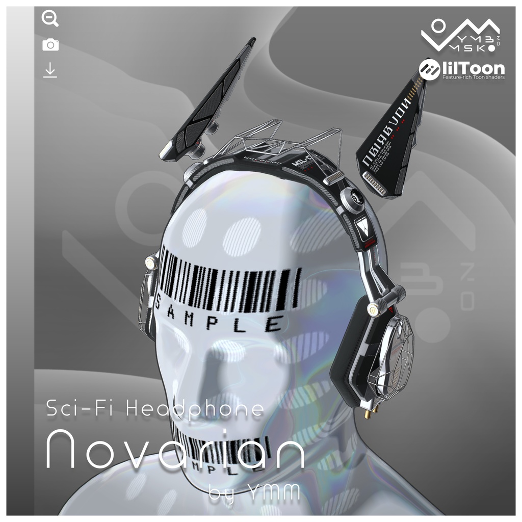 3Dモデル「Novarian v2.0」PB対応 カラバリ10色有
