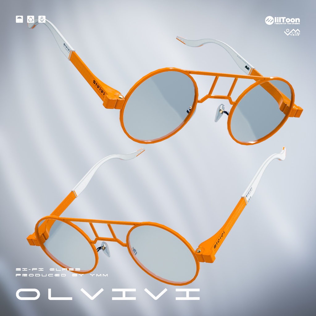 3Dモデル「Olvivi v2.0」カラバリ18色有