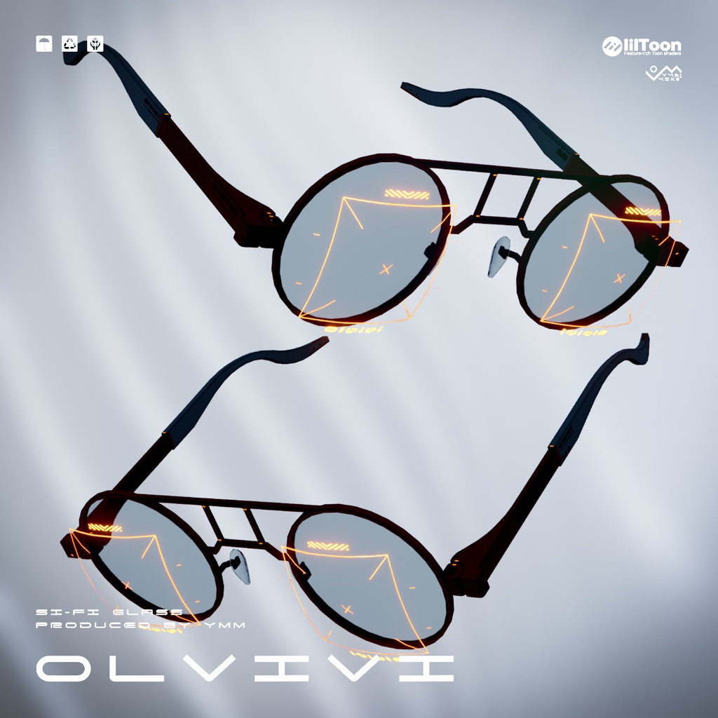 3Dモデル「Olvivi v2.0」カラバリ18色有