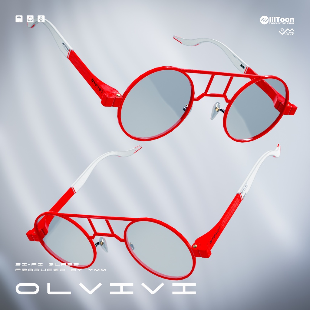 3Dモデル「Olvivi v2.0」カラバリ18色有