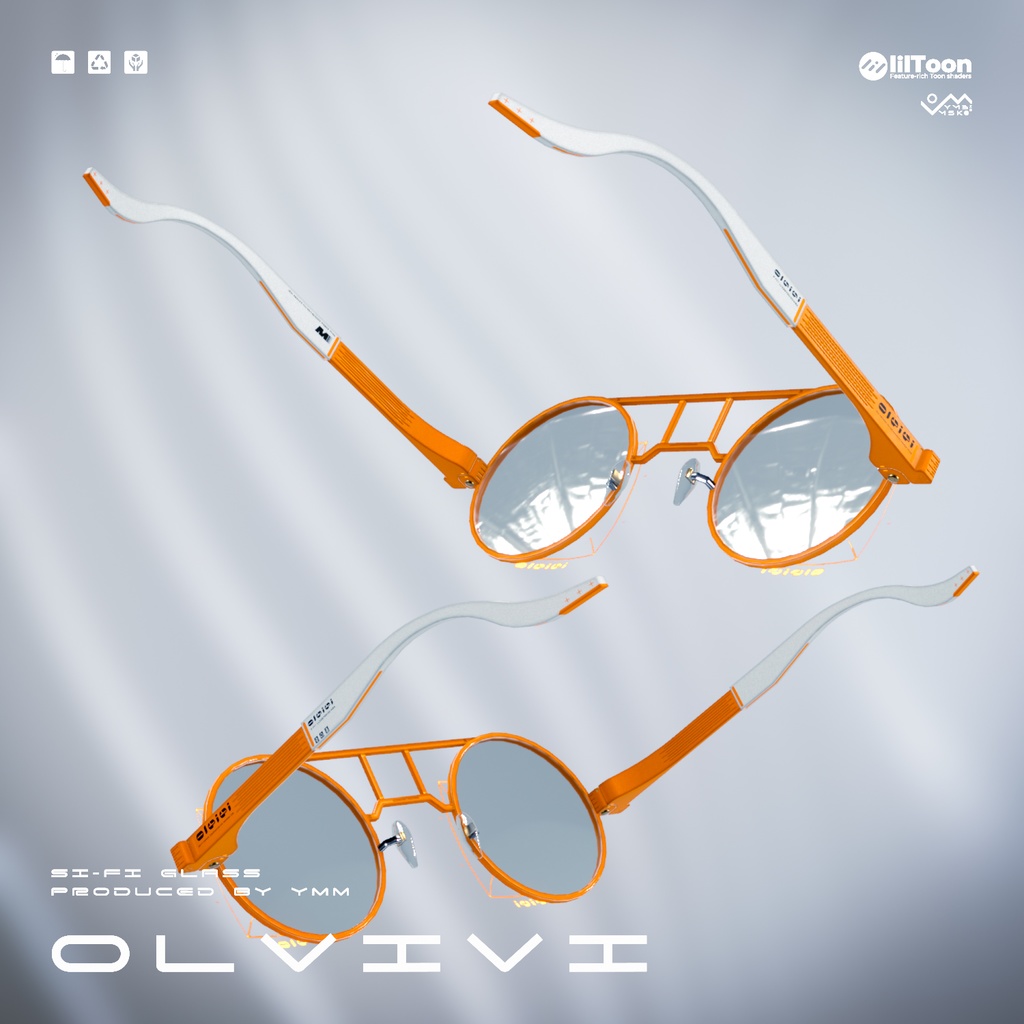 3Dモデル「Olvivi v2.0」カラバリ18色有