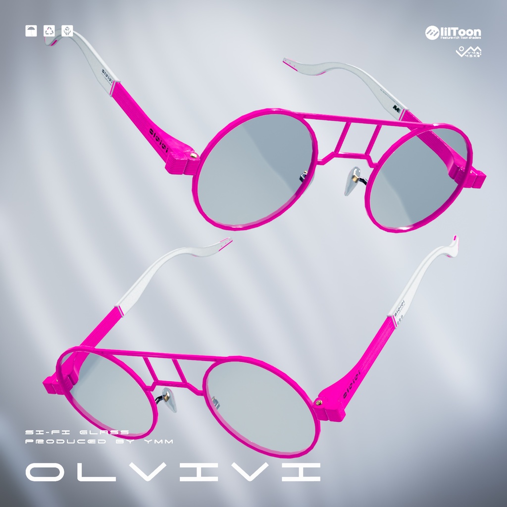 3Dモデル「Olvivi v2.0」カラバリ18色有