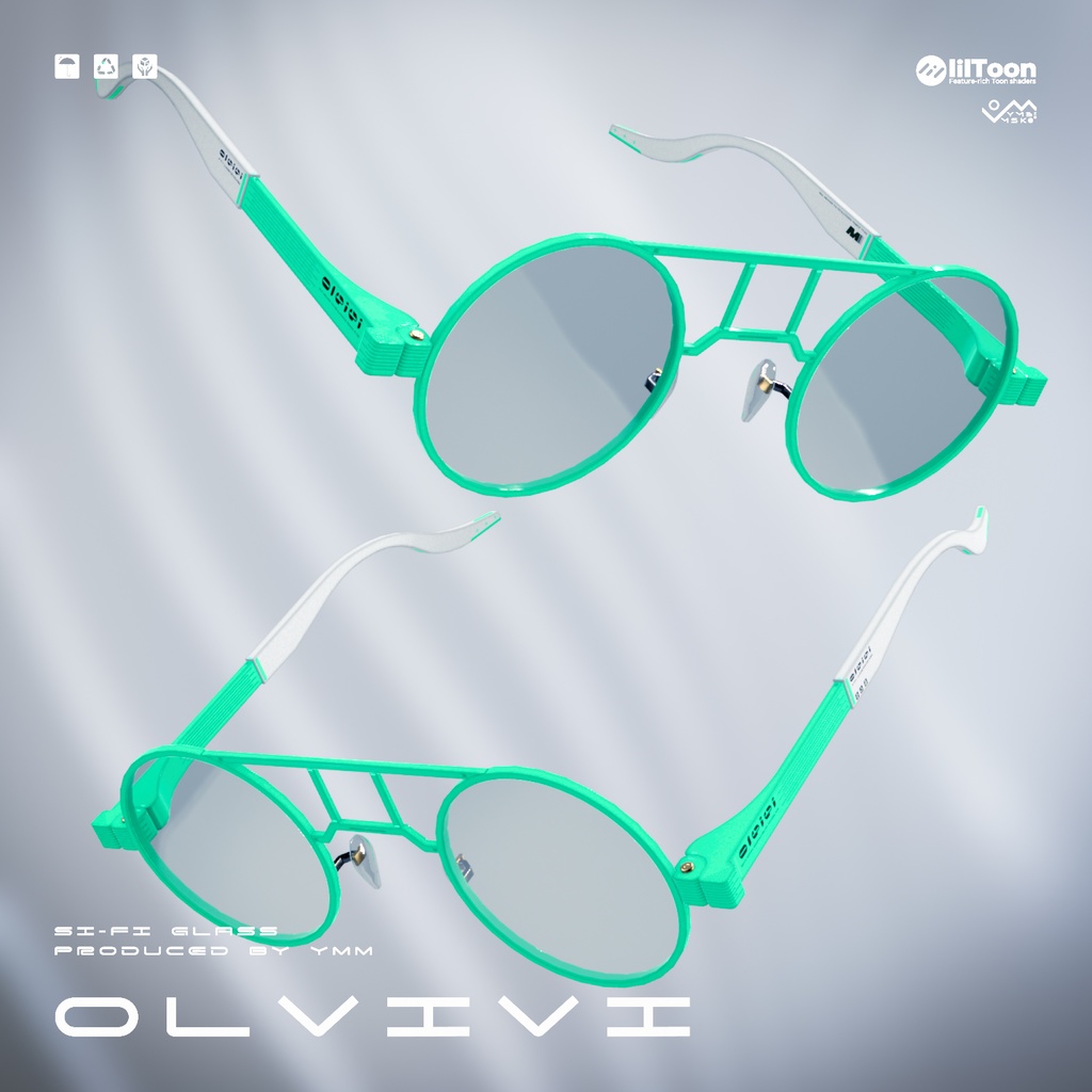 3Dモデル「Olvivi v2.0」カラバリ18色有