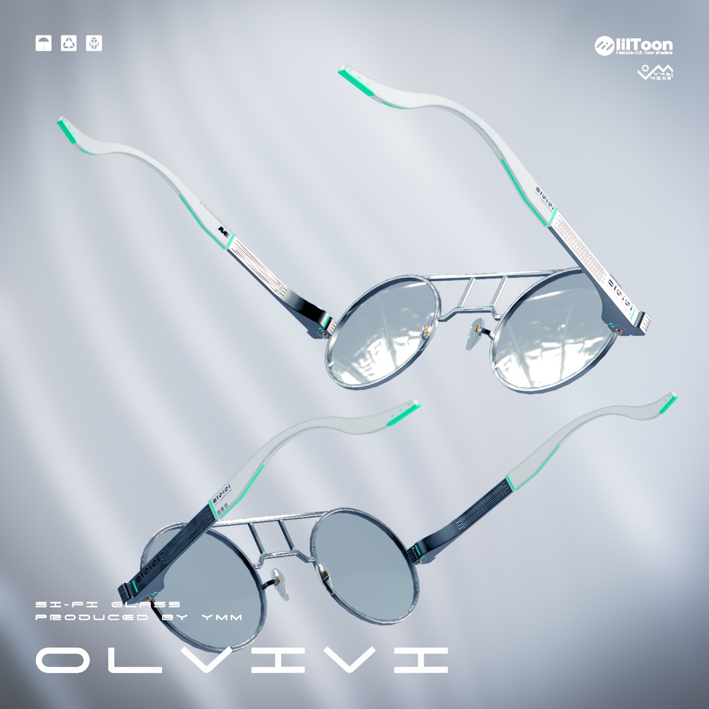 3Dモデル「Olvivi v2.0」カラバリ18色有