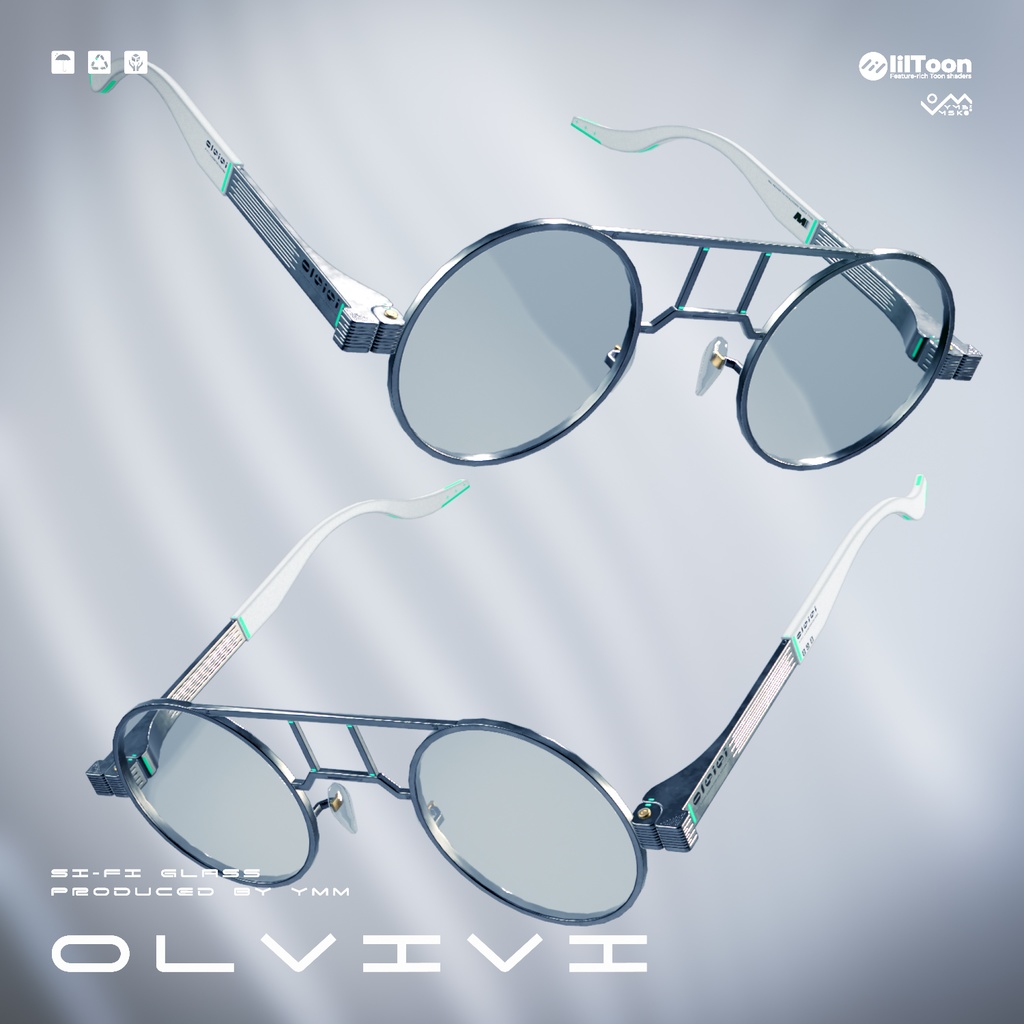 3Dモデル「Olvivi v2.0」カラバリ18色有