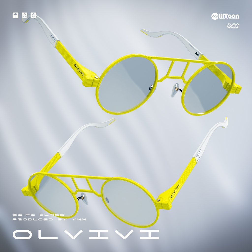 3Dモデル「Olvivi v2.0」カラバリ18色有