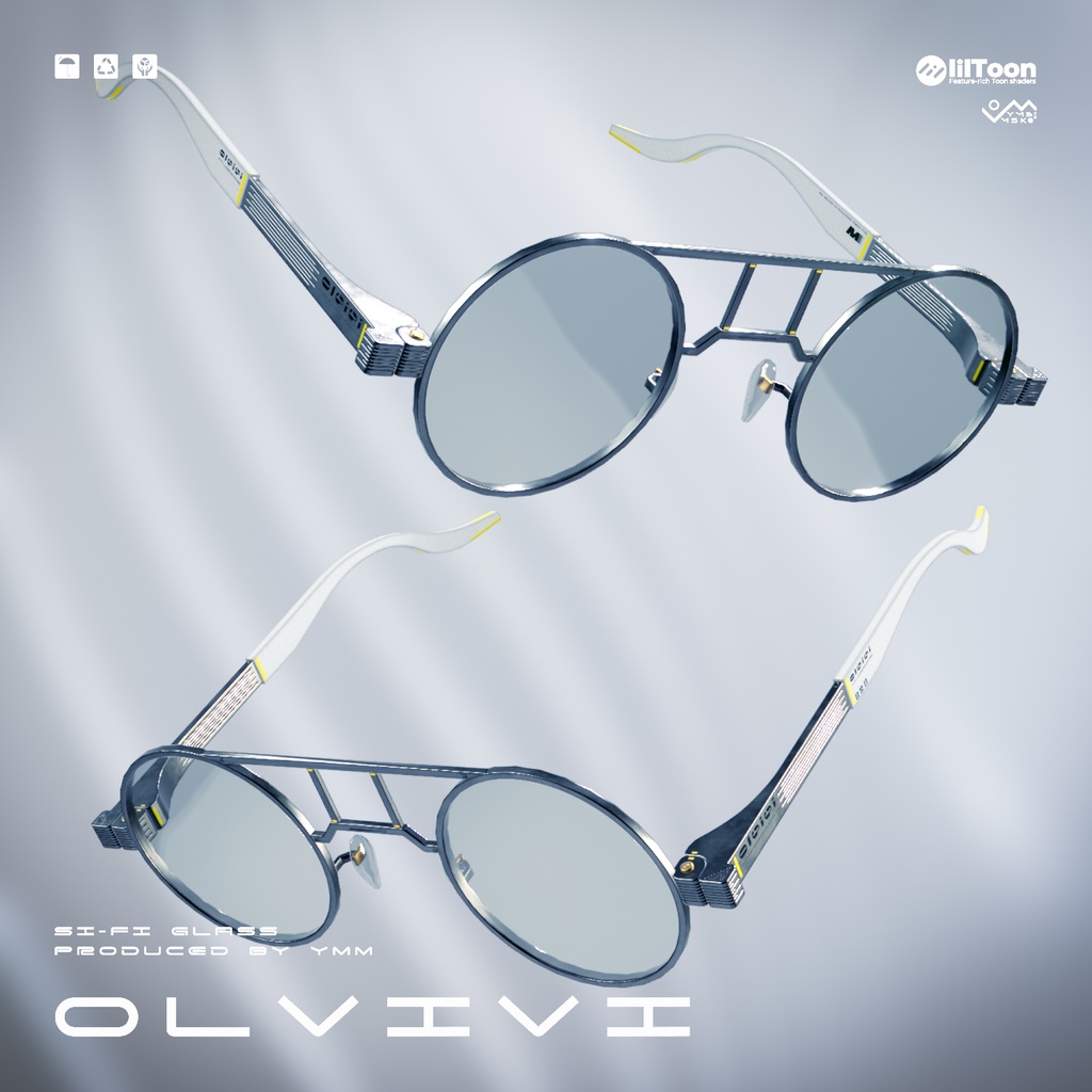 3Dモデル「Olvivi v2.0」カラバリ18色有