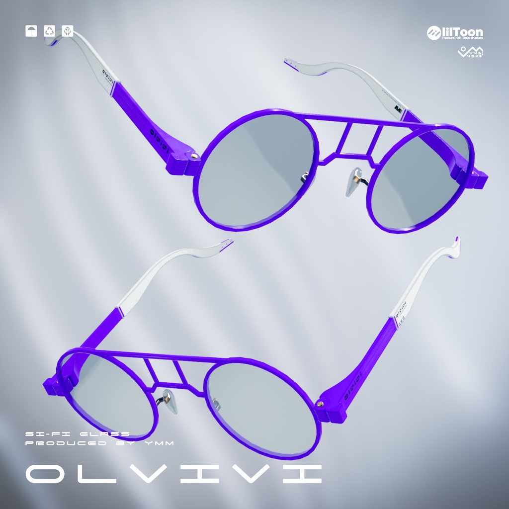 3Dモデル「Olvivi v2.0」カラバリ18色有