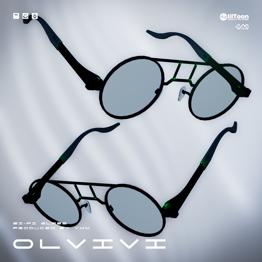 3Dモデル「Olvivi v2.0」カラバリ18色有