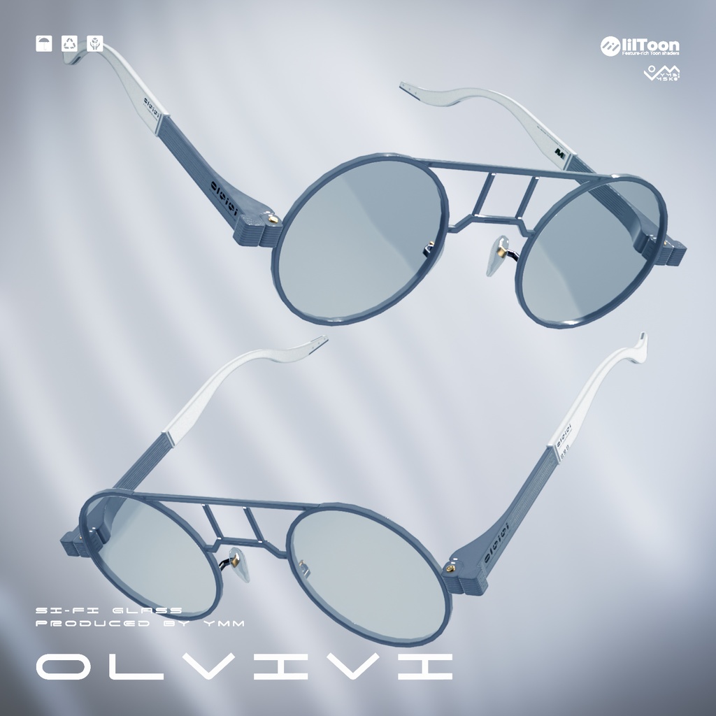 3Dモデル「Olvivi v2.0」カラバリ18色有