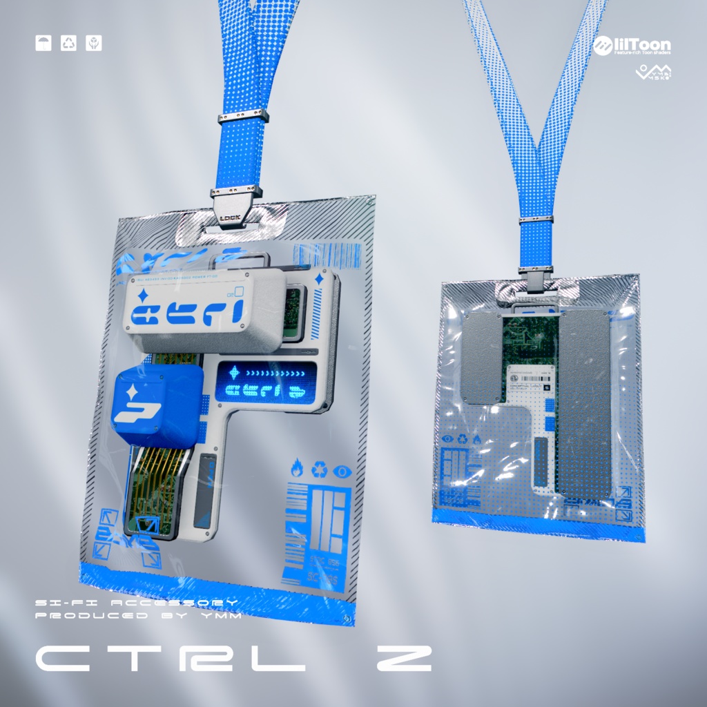 3Dモデル「Ctrl Z v1.0」PB対応 カラバリ11色有