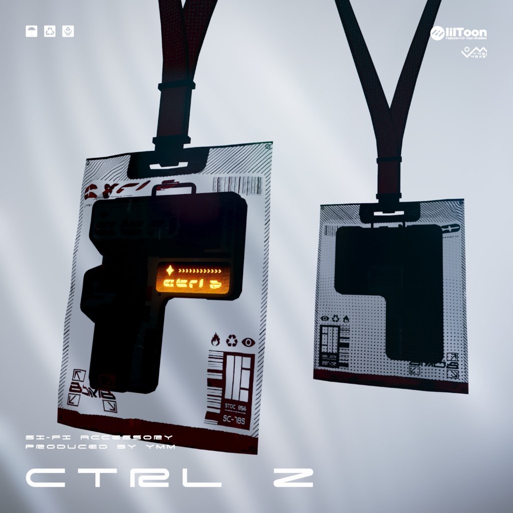 3Dモデル「Ctrl Z v1.0」PB対応 カラバリ11色有
