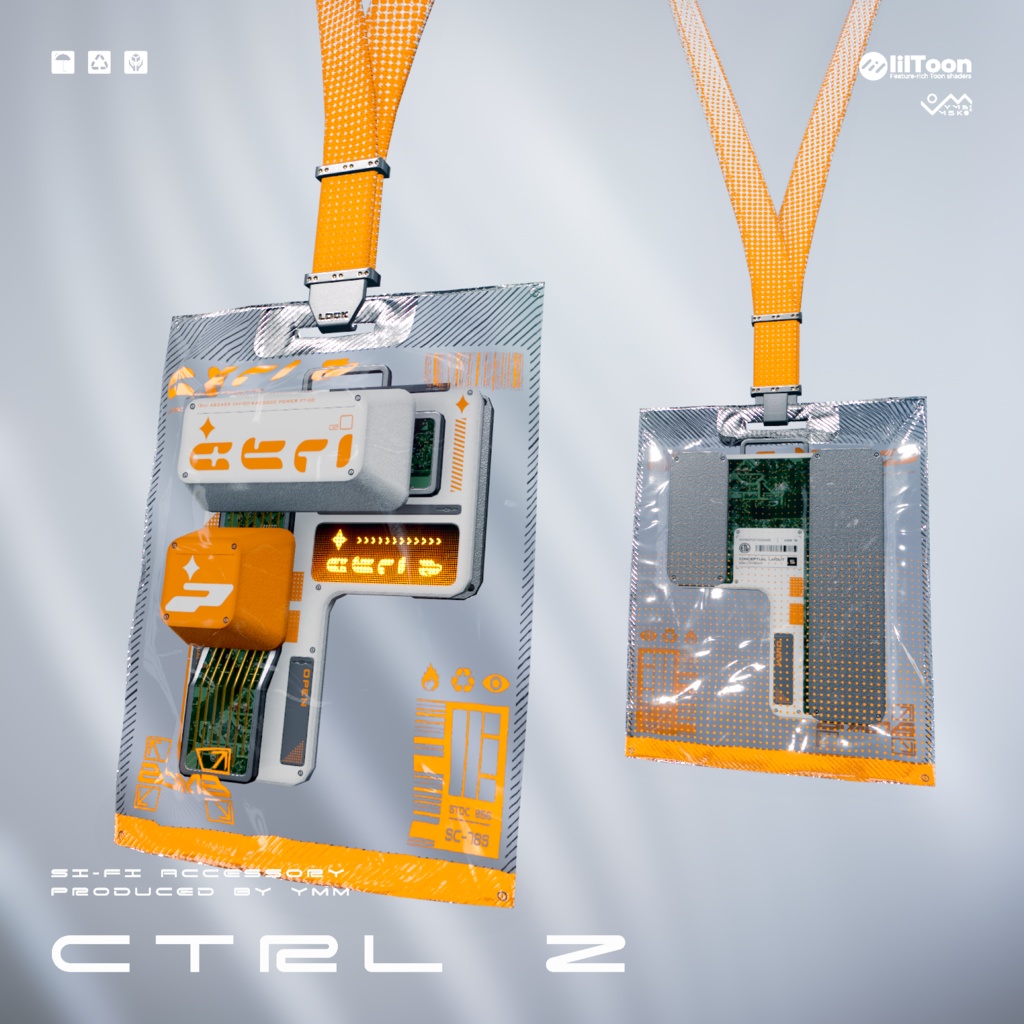 3Dモデル「Ctrl Z v1.0」PB対応 カラバリ11色有