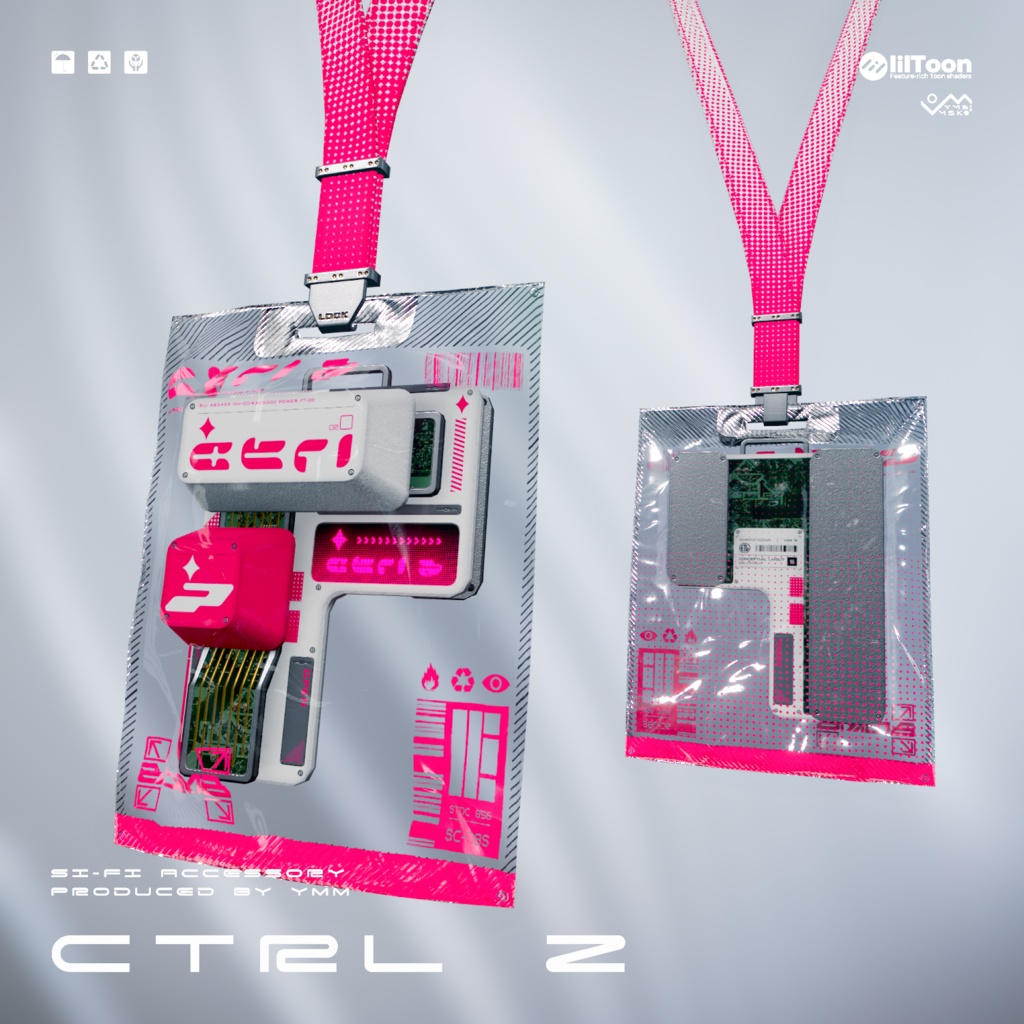 3Dモデル「Ctrl Z v1.0」PB対応 カラバリ11色有