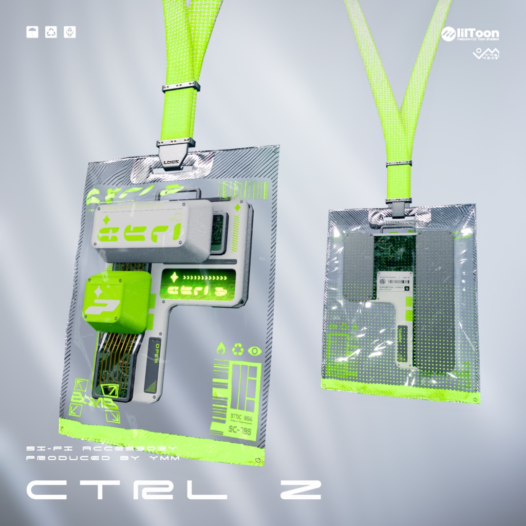 3Dモデル「Ctrl Z v1.0」PB対応 カラバリ11色有