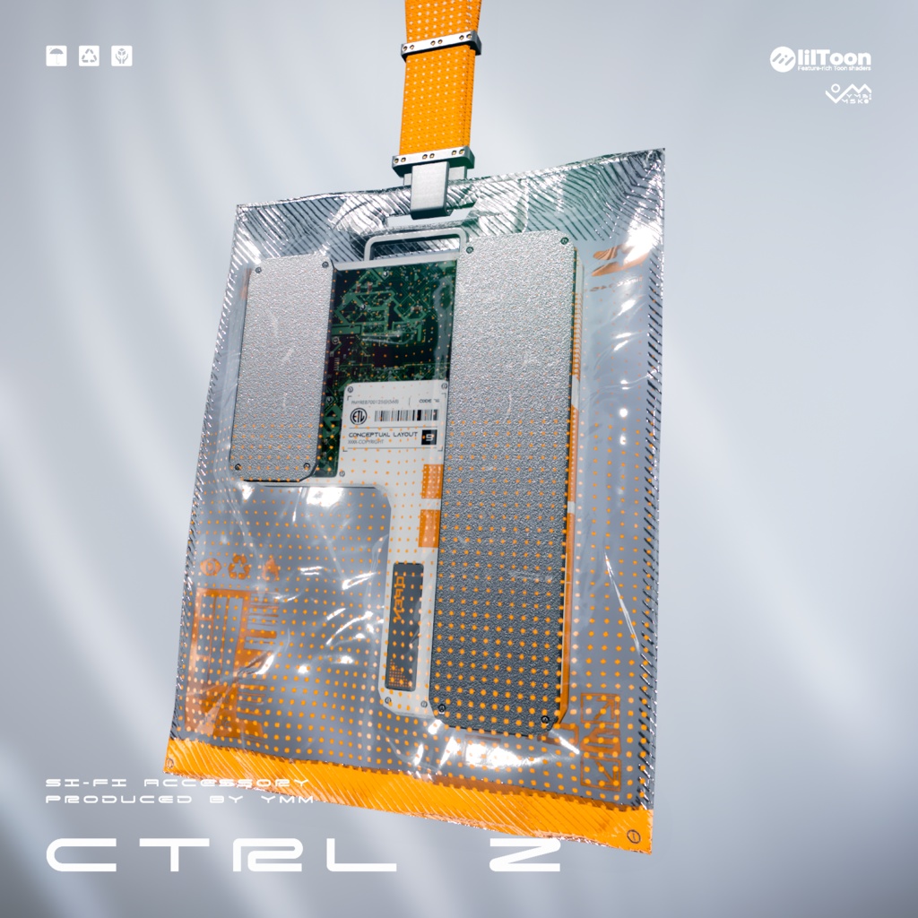 3Dモデル「Ctrl Z v1.0」PB対応 カラバリ11色有