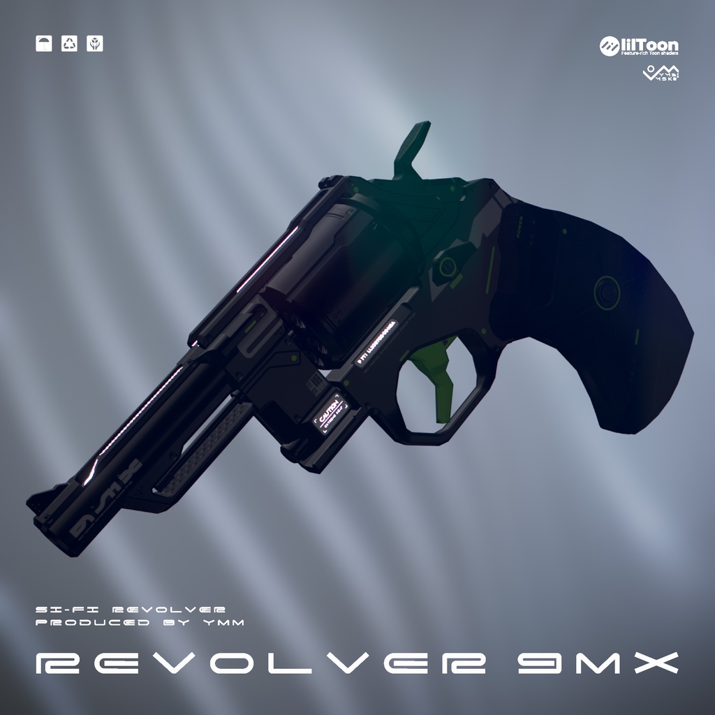 3Dモデル「9mx v1.0」カラバリ7色有