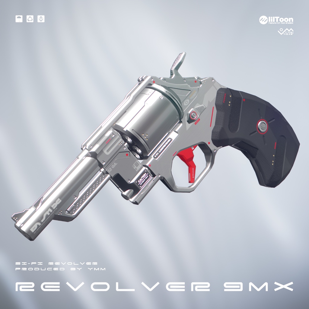 3Dモデル「9mx v1.0」カラバリ7色有