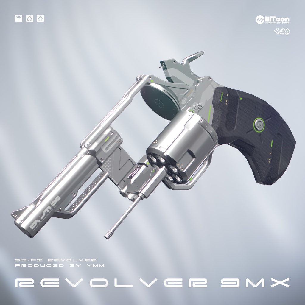 3Dモデル「9mx v1.0」カラバリ7色有