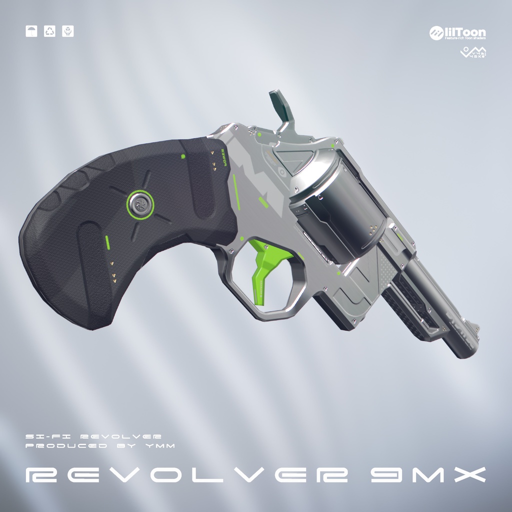 3Dモデル「9mx v1.0」カラバリ7色有