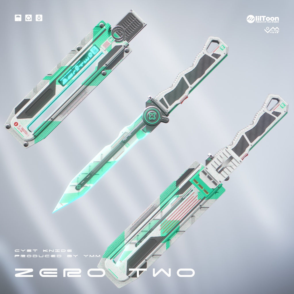 テクスチャパック「Zero twe Extexture Pack v1.1 」カラバリ9色有