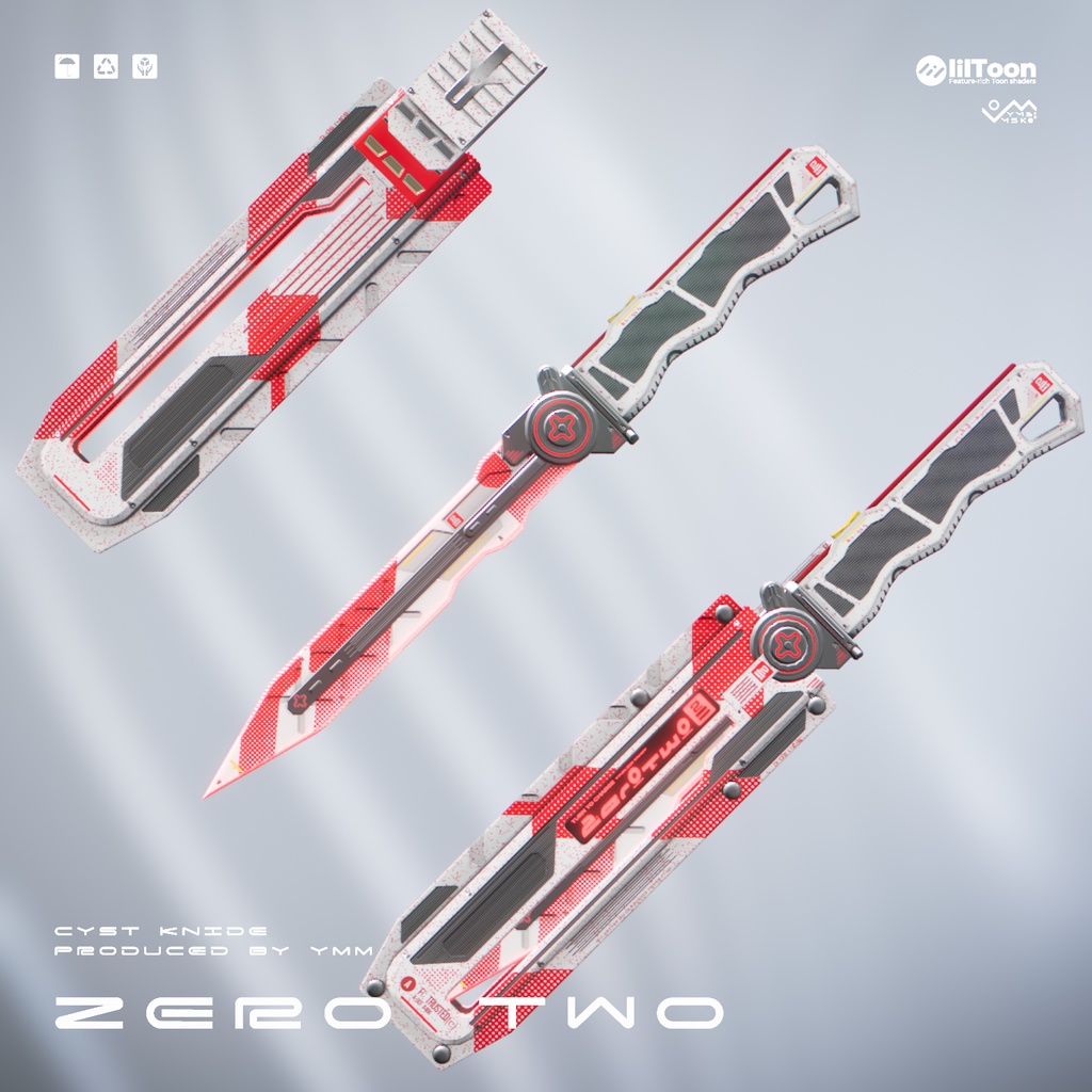 テクスチャパック「Zero twe Extexture Pack v1.1 」カラバリ9色有