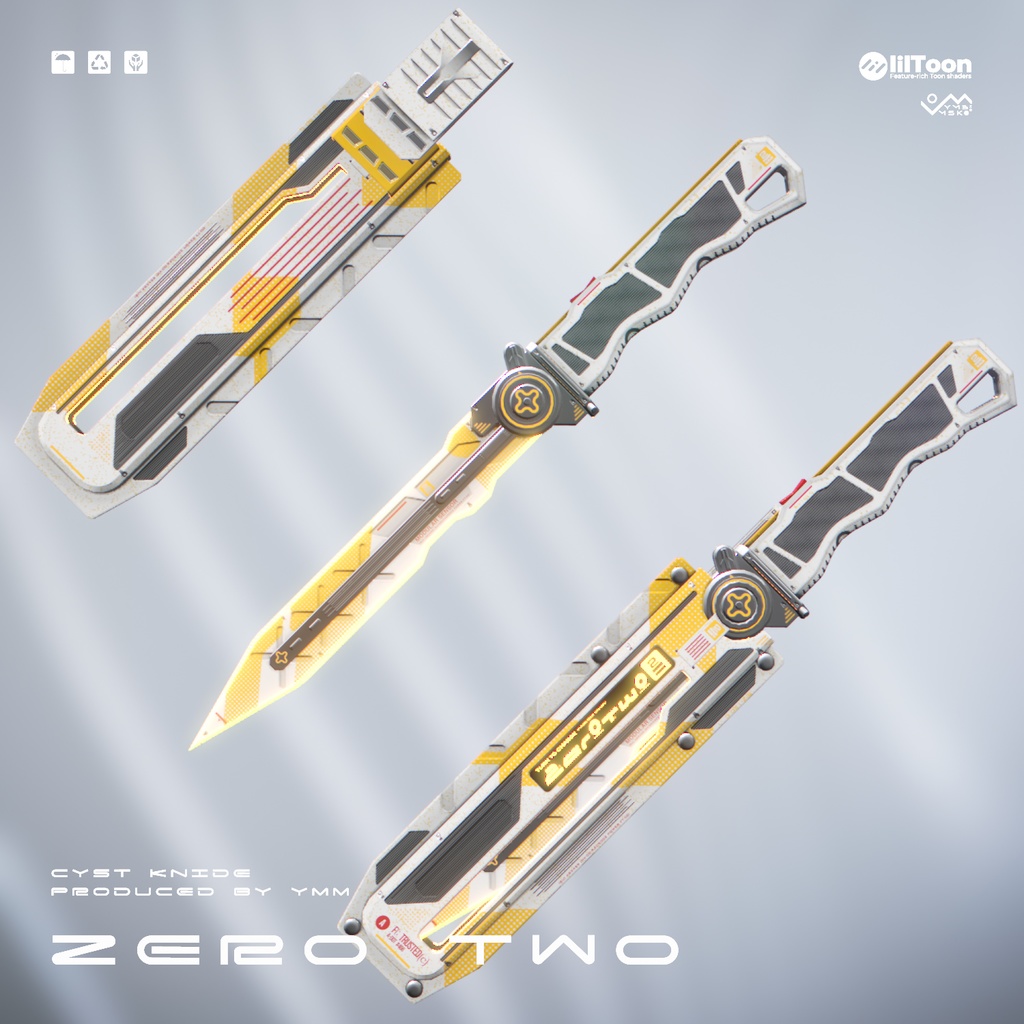 テクスチャパック「Zero twe Extexture Pack v1.1 」カラバリ9色有