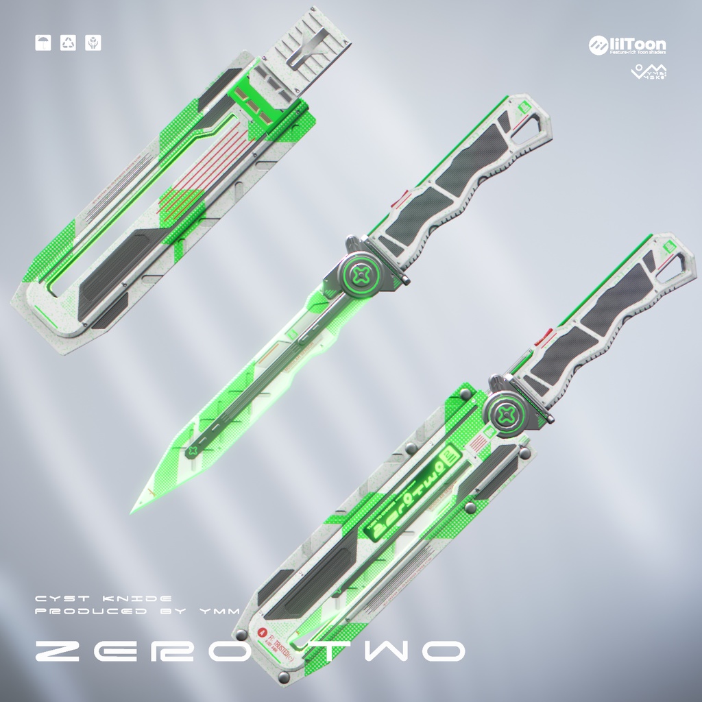 テクスチャパック「Zero twe Extexture Pack v1.1 」カラバリ9色有