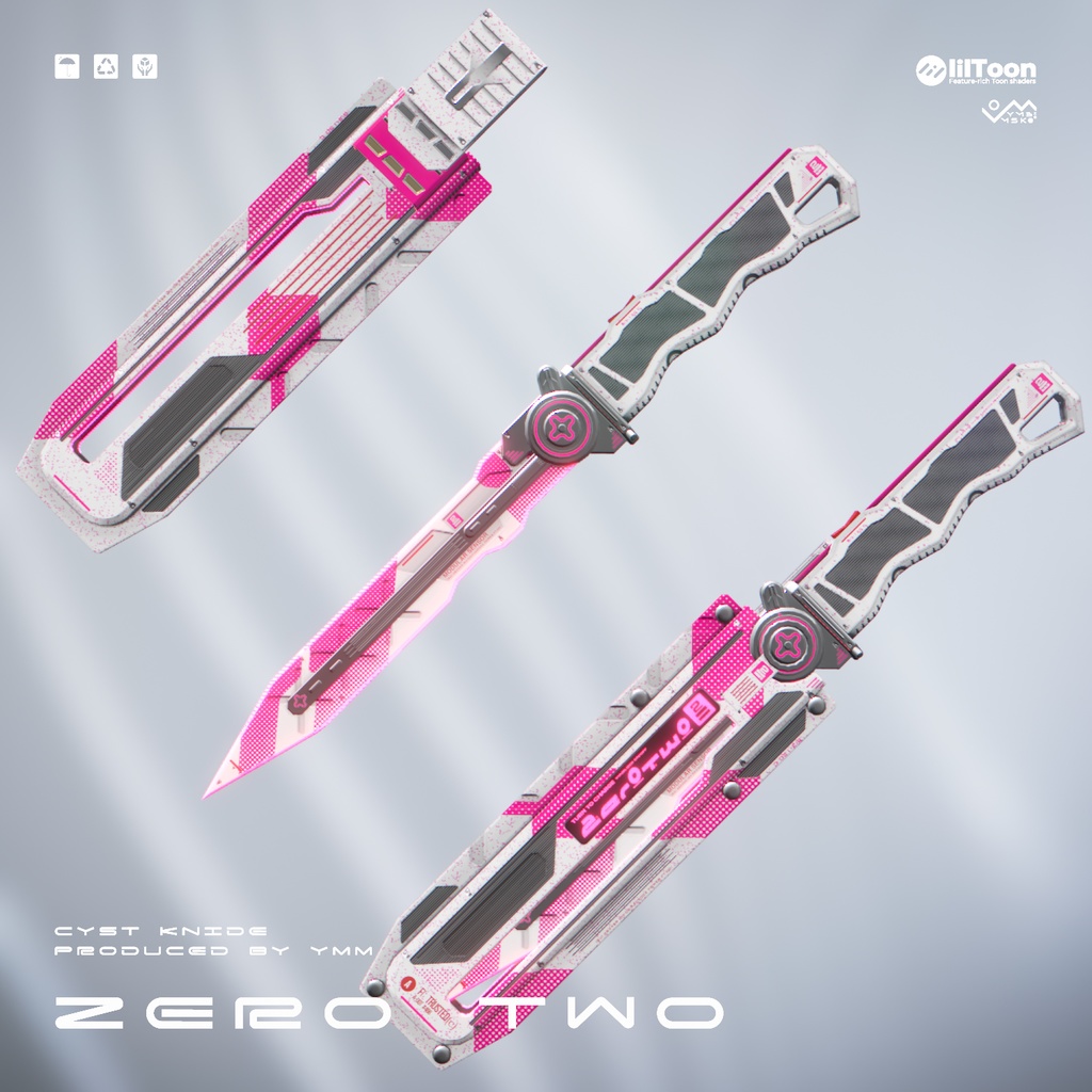 テクスチャパック「Zero twe Extexture Pack v1.1 」カラバリ9色有