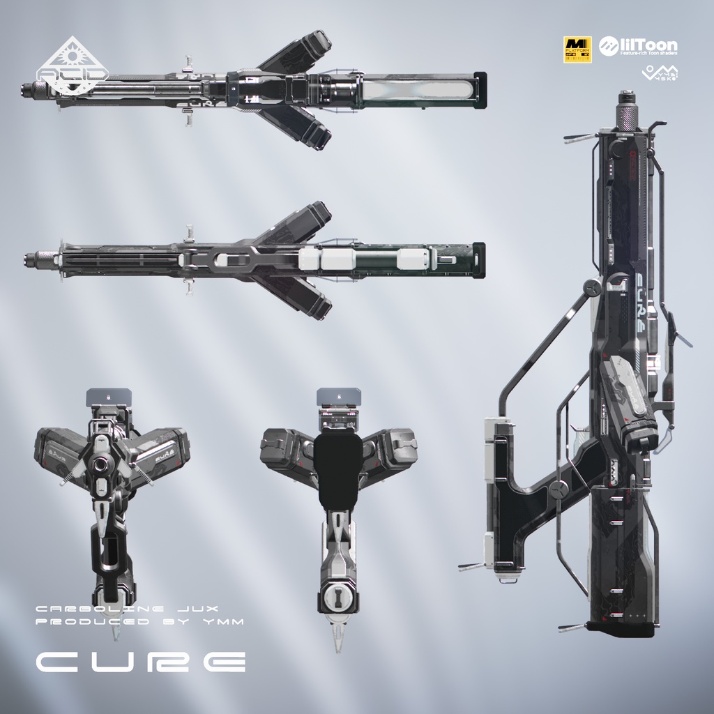 テクスチャパック「Cure v1.0」カラバリ11色有