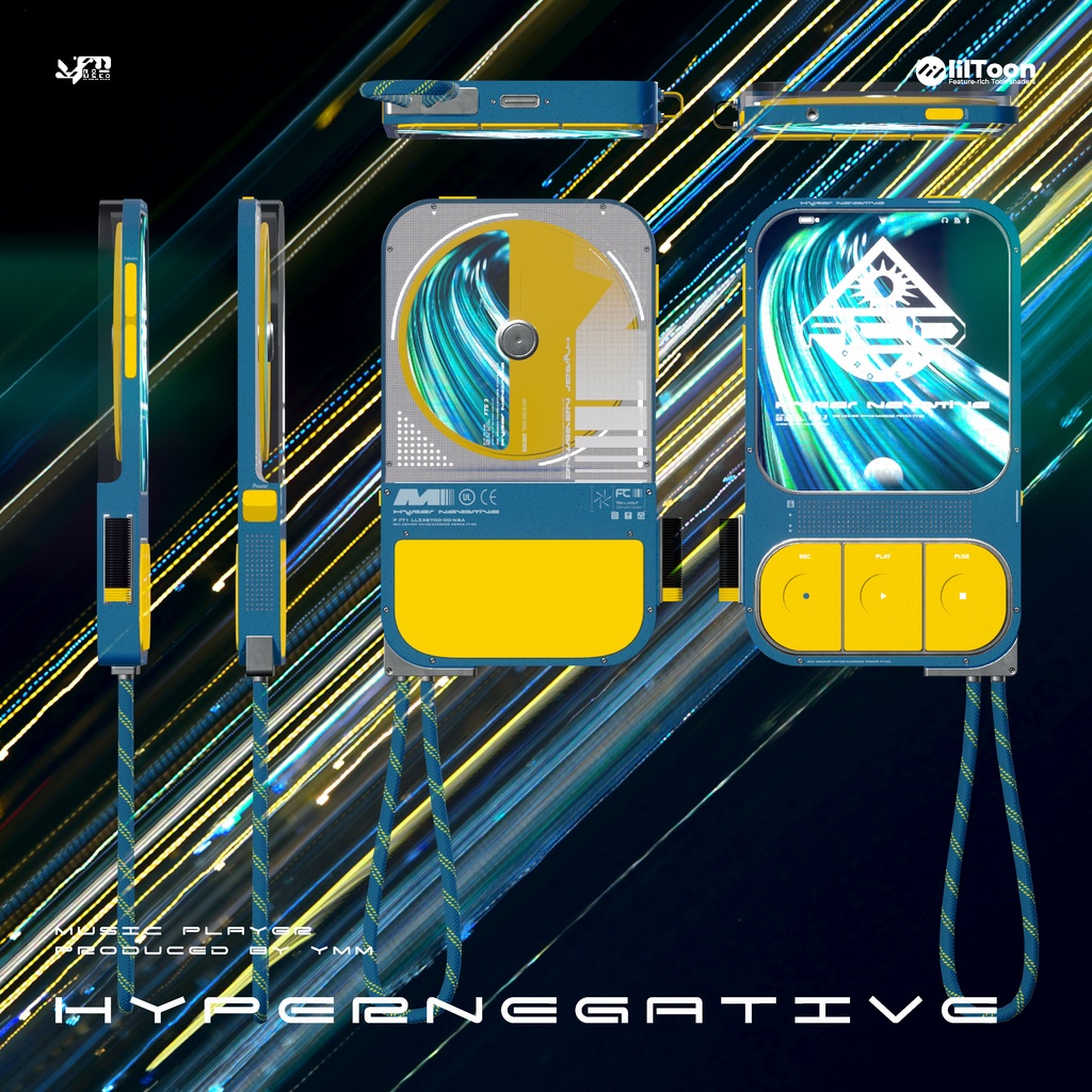 3Dモデル「HyperNegative v2.0」MA PB対応 カラバリ11色有り