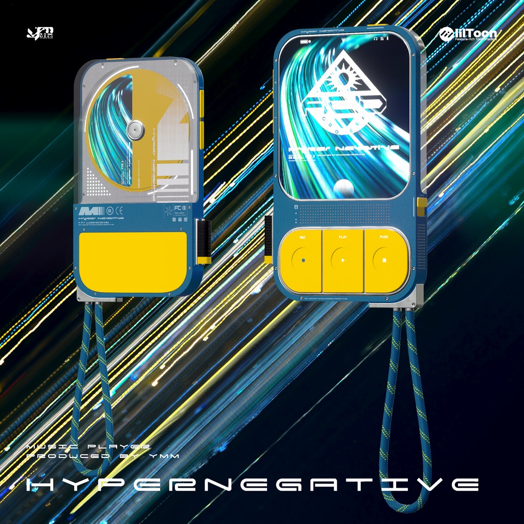 3Dモデル「HyperNegative v2.0」MA PB対応　カラバリ11色有り