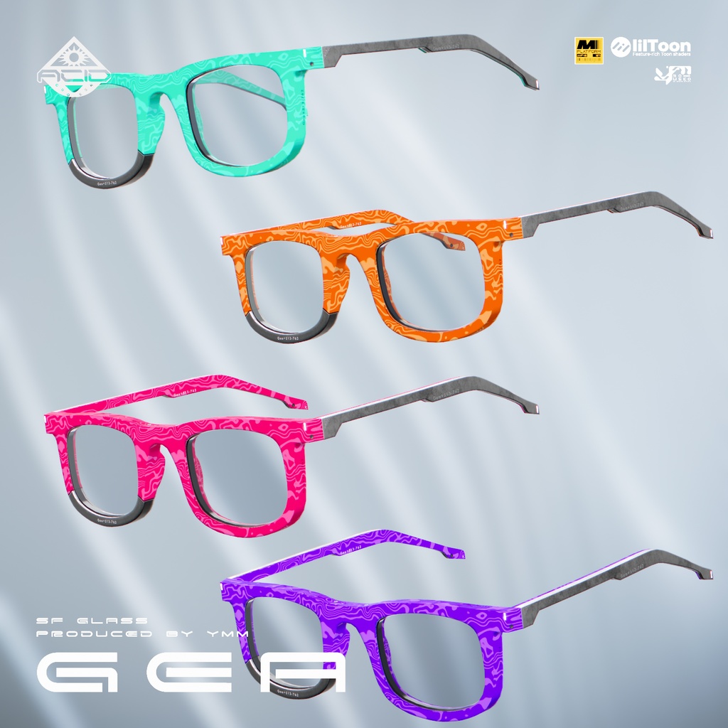 3Dモデル「Gea v1.0」MA PB対応 カラバリ10色あり