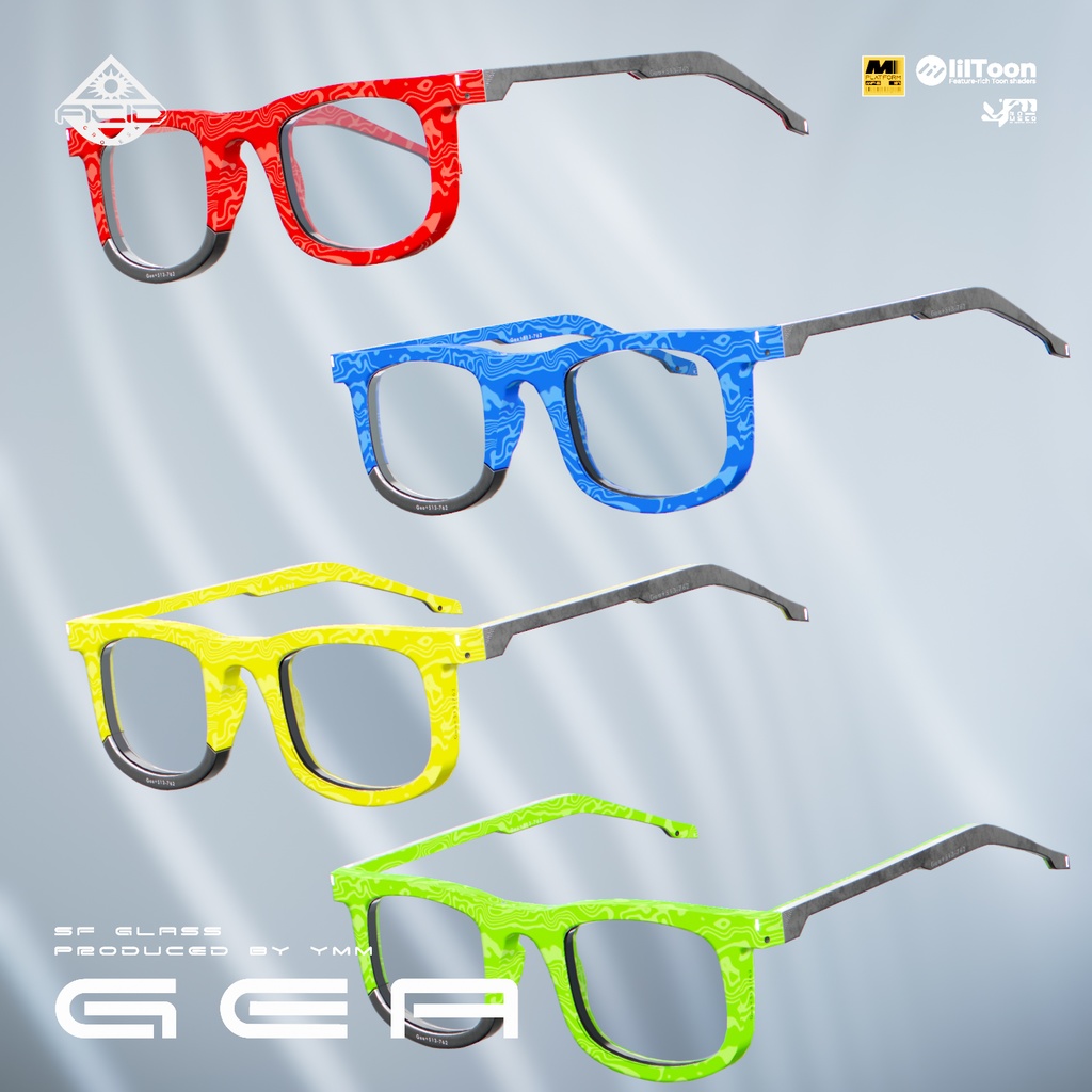 3Dモデル「Gea v1.0」MA PB対応 カラバリ10色あり